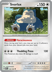 151 - 143/165 - Snorlax