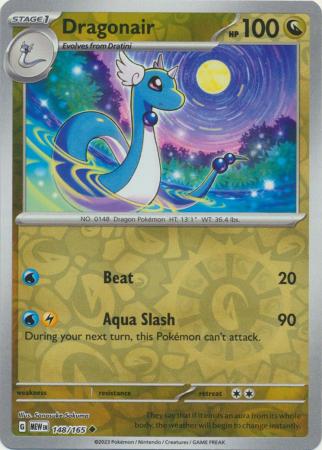 151 - 148/165 - Dragonair - Reverse Holo