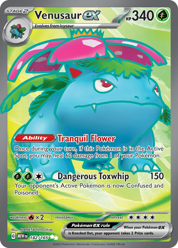 151 - 182/165 - Venusaur ex