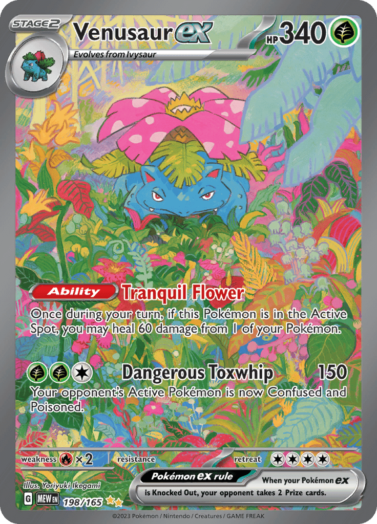 151 - 198/165 - Venusaur ex