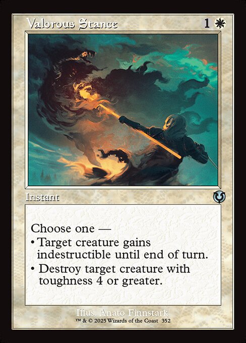 Valorous Stance – Innistrad Remastered (INR-352) Magic: The Gathering card | LC-REM-20260804-15339698618700-151ea301-62d8-45fd-b50f-9505af96ff5e