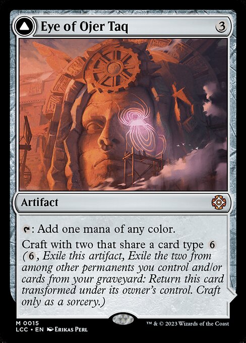 Eye of Ojer Taq // Apex Observatory – The Lost Caverns of Ixalan Commander (LCC-15) Magic: The Gathering card | LC-REM-20260804-15393201946956-15304957-dbb5-4010-a0a6-27343d4c20a3