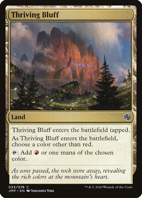 Thriving Bluff – Jumpstart (JMP-33) Magic: The Gathering card | LC-REM-20260804-15150906605900-15481459-3703-4185-ad27-105d95691e9d