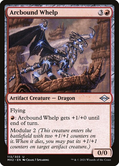Arcbound Whelp – Modern Horizons 2 (MH2-113) Magic: The Gathering card Immagine principale del prodotto