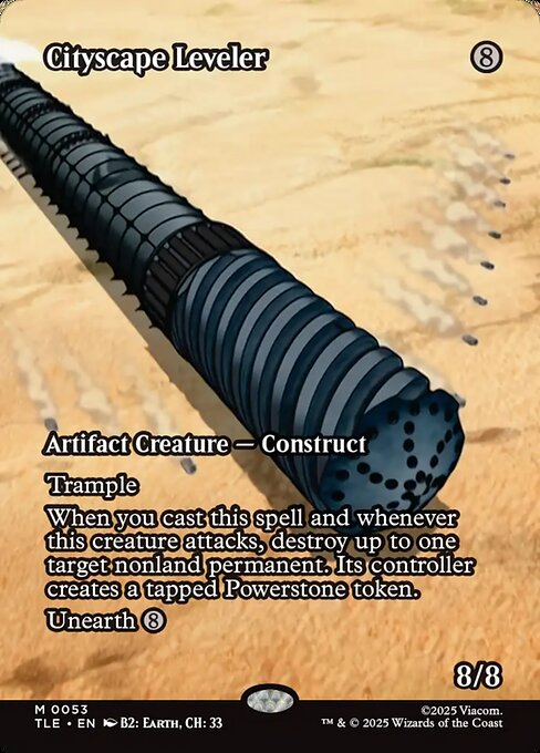Cityscape Leveler – Magic: The Gathering | Avatar: The Last Airbender: Eternal (TLE-53) Magic: The Gathering card