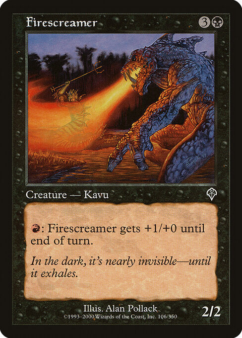 Firescreamer – Invasion (INV-106) Magic: The Gathering card Imagen principal del producto