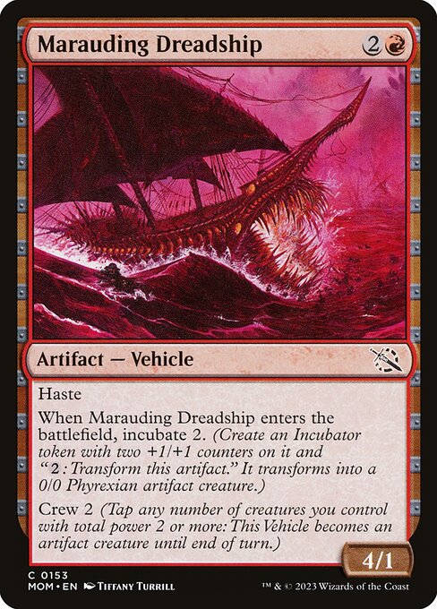 Marauding Dreadship – March of the Machine (MOM-153) Magic: The Gathering card