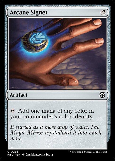 Arcane Signet – Modern Horizons 3 Commander (M3C-283) Magic: The Gathering card | LC-REM-20260804-15339917017420-156a1ca1-e4b1-4e0c-a786-fd80fe189896