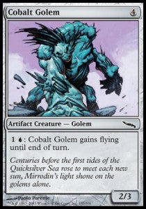 Cobalt Golem - Mirrodin (Common) [MRD-157] Hoofdafbeelding