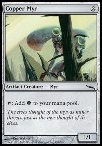 Copper Myr - Mirrodin (Common) [MRD-158] Hoofdafbeelding