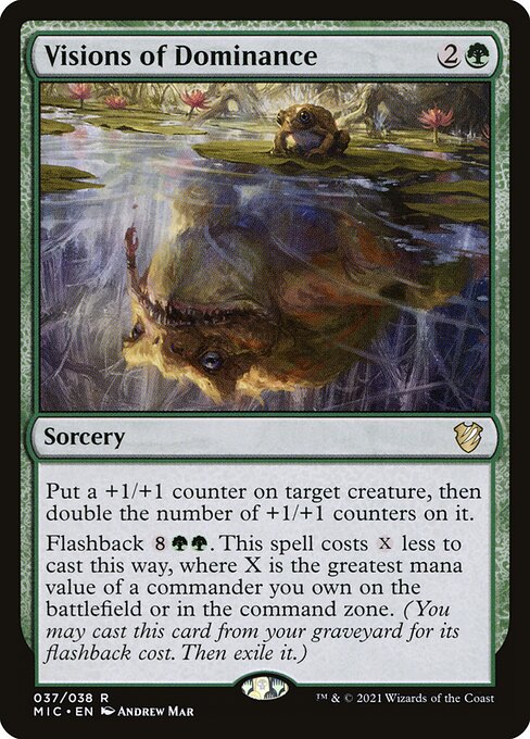 Visions of Dominance – Midnight Hunt Commander (MIC-37) Magic: The Gathering card | LC-REM-20260804-15151299428684-15947810-9a38-417f-84dc-5a83446deb81