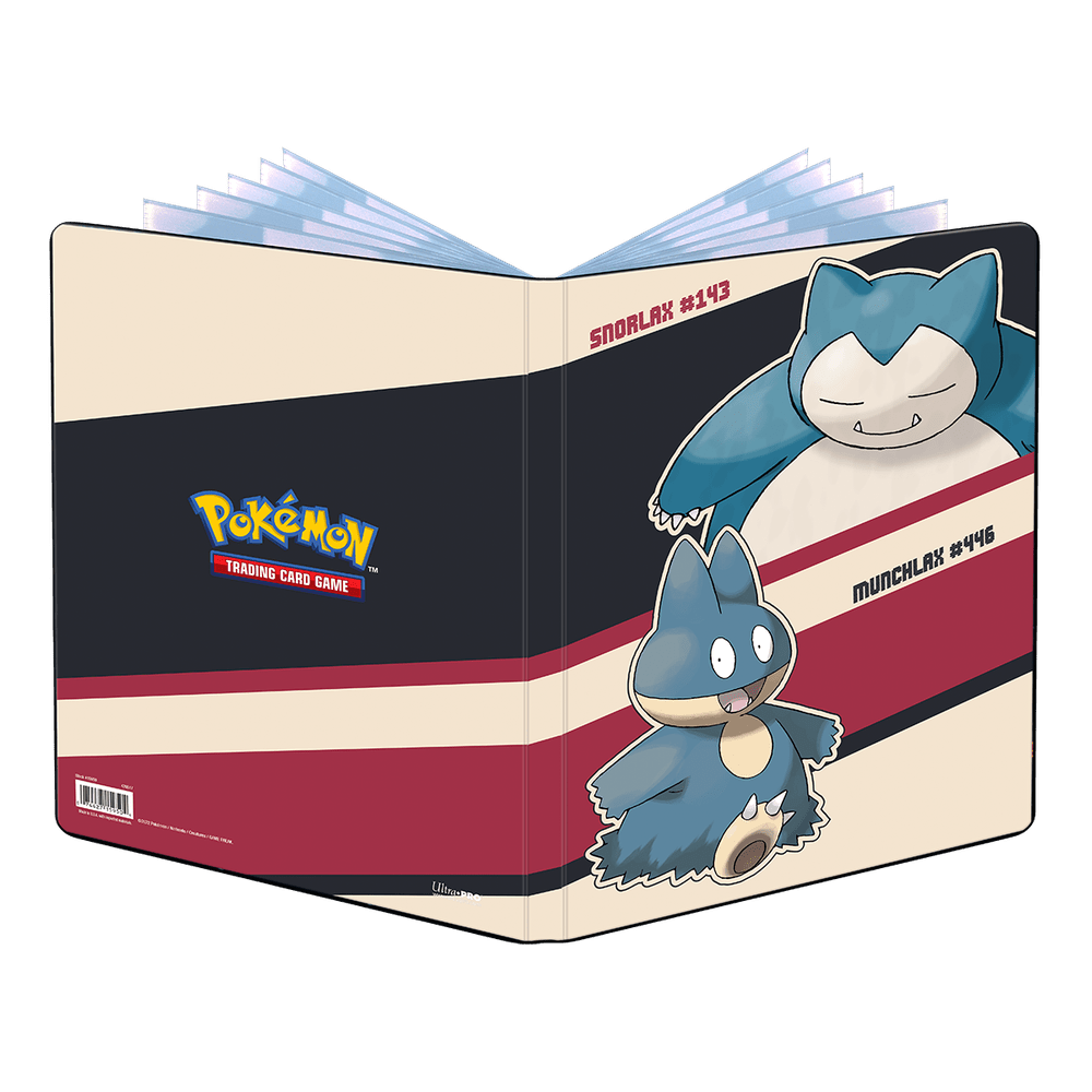 Ultra Pro 9-Pocket Portfolio met Snorlax en Munchlax op de kaft | Lichcards Imagen principal del producto