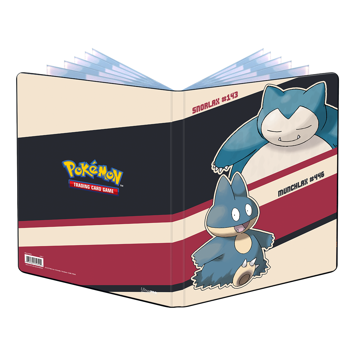 Ultra Pro 9-Pocket Portfolio met Snorlax en Munchlax op de kaft Hauptbild