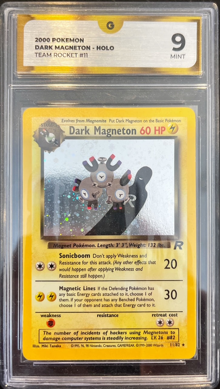 Pokémon Dark Magneton Team Rocket Mint 9 Main image