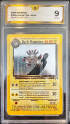 Pokémon Dark Magneton Team Rocket Mint 9