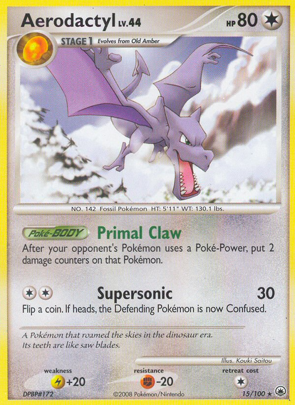 Aerodactyl Lv.44 – Majestic Dawn 15 – Pokémon TCG single card