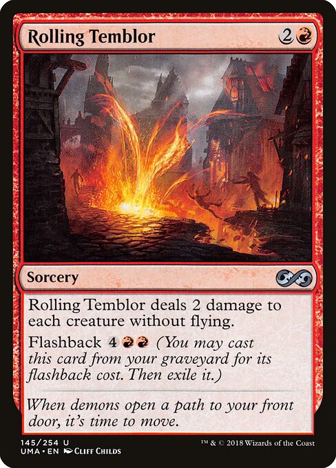 Rolling Temblor – Ultimate Masters (UMA-145) Magic: The Gathering card | LC-REM-20260804-15909429379404-15ebe6be-6d36-4ed4-a23d-770faed22e15