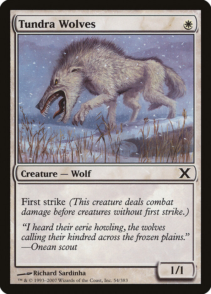Tundra Wolves - Tenth Edition (Common) [10E-54]
