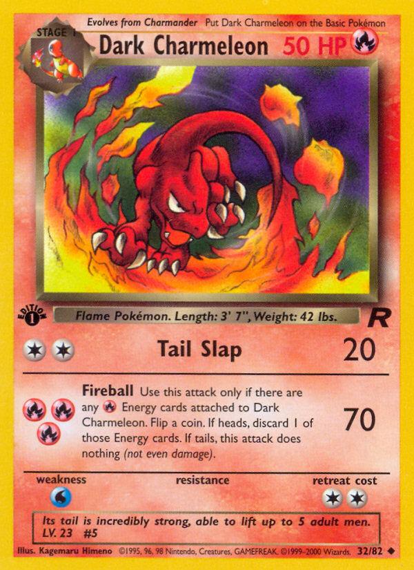 Dark Charmeleon - Team Rocket (Uncommon) [TR-32] Immagine principale del prodotto