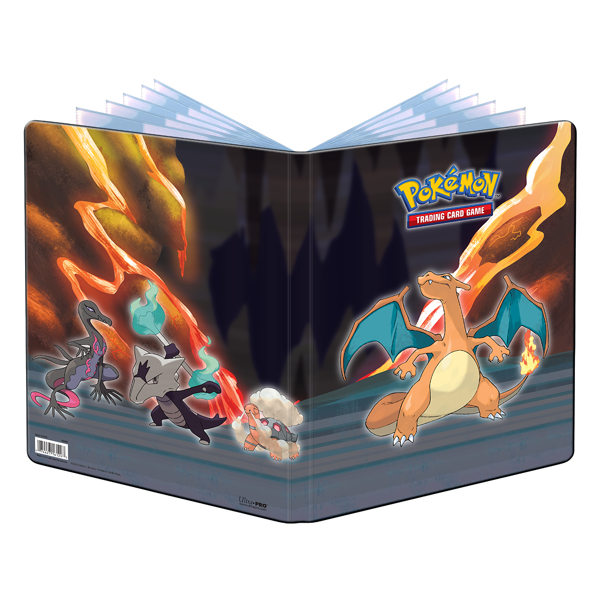 Ultra Pro verzamelmap Gallery Series Scorching Summit met Charizard, voorkant