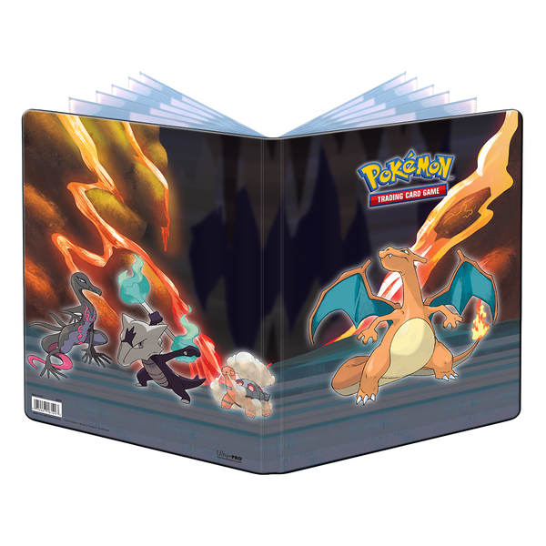 Ultra Pro verzamelmap Gallery Series Scorching Summit met Charizard, voorkant