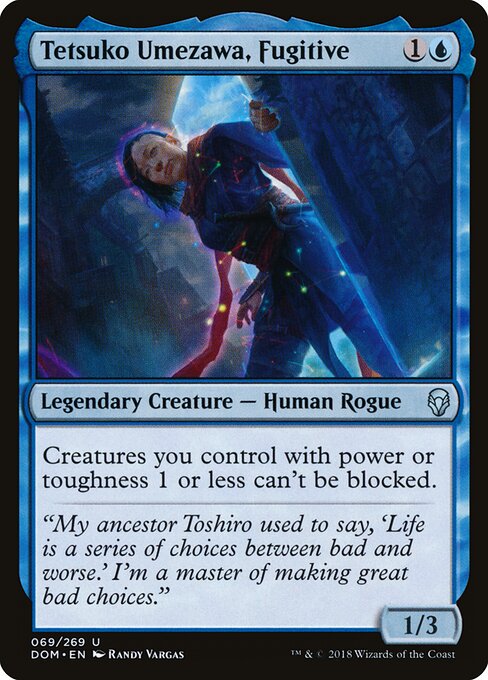 Tetsuko Umezawa, Fugitive – Dominaria (DOM-69) Magic: The Gathering card | LC-REM-20260804-15609026117964-16185c50-f7b8-4cea-a129-dfad8e9df781