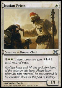 Icatian Priest - Tenth Edition (Uncommon) [10E-24]