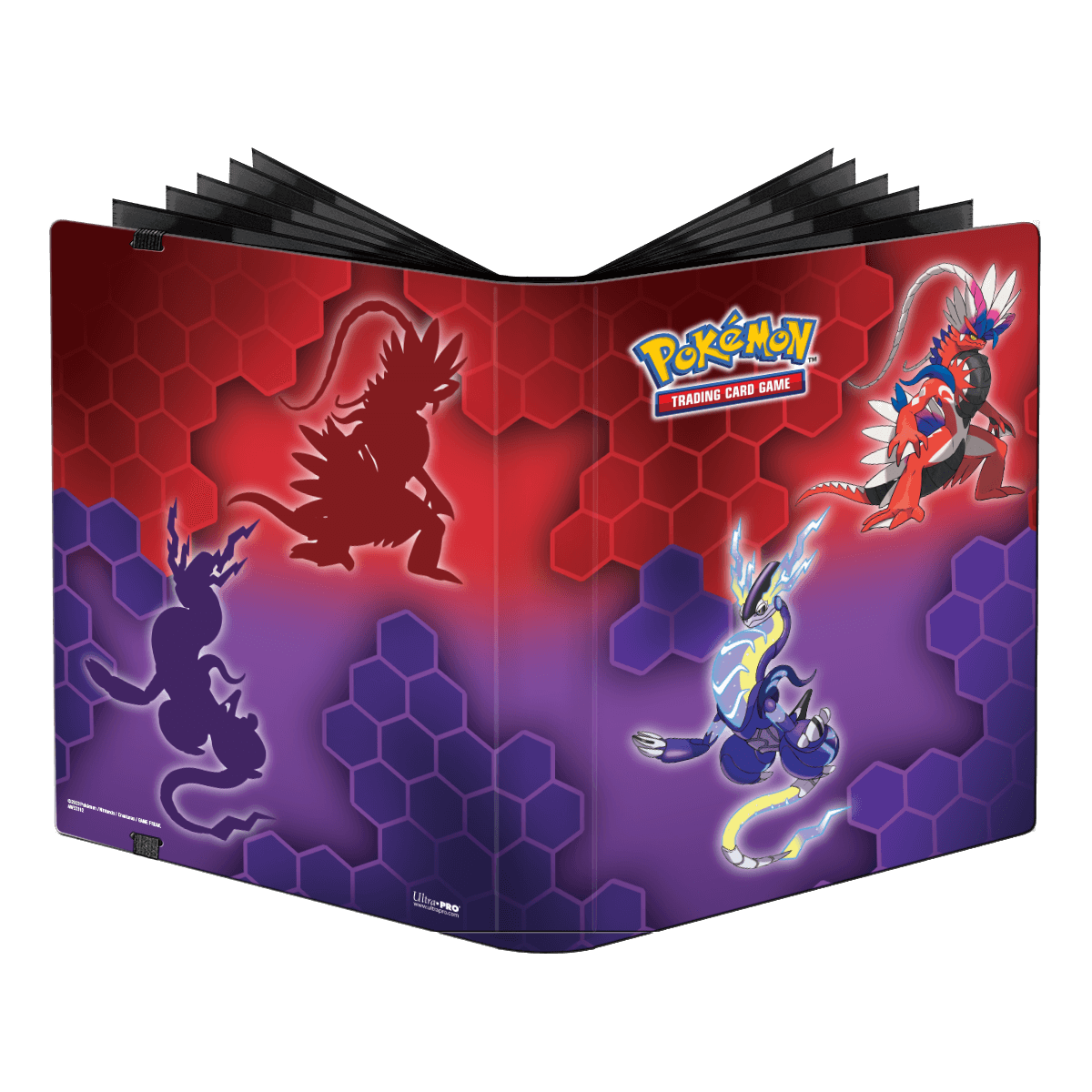 Ultra Pro PRO-Binder 9-pocket met Koraidon en Miraidon, voorkant
