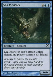 Sea Monster - Tenth Edition (Common) [10E-106] Hauptbild