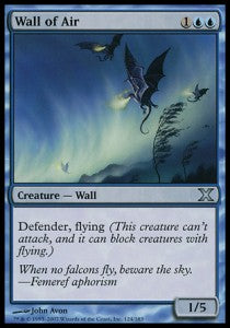 Wall of Air - Tenth Edition (Uncommon) [10E-124]
