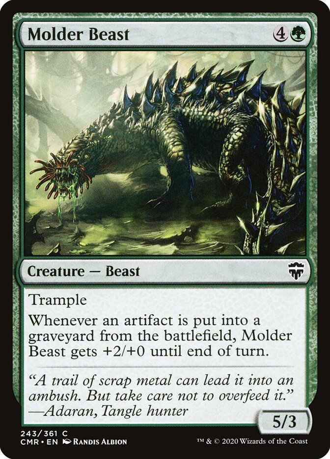 Molder Beast - Commander Legends (Common) [CMR-243] Hoofdafbeelding