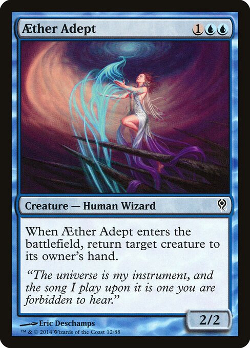 Aether Adept – Duel Decks: Jace vs. Vraska (DDM-12) Magic: The Gathering kaart Main image