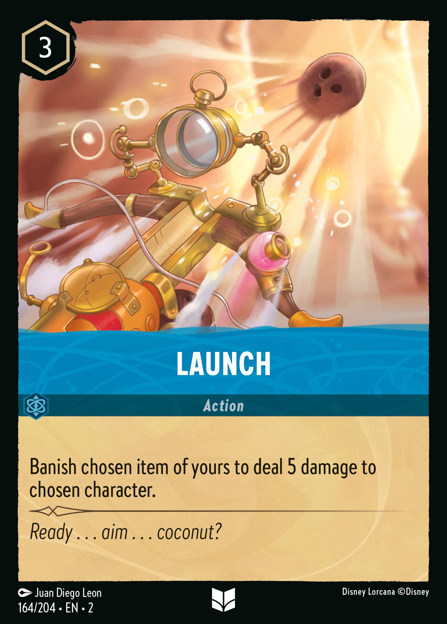 Launch — Rise of the Floodborn (2ROF-164) Disney Lorcana card