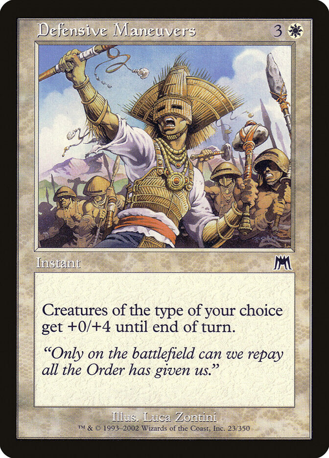 Defensive Maneuvers - Onslaught (Common) [ONS-23] Image principale du produit