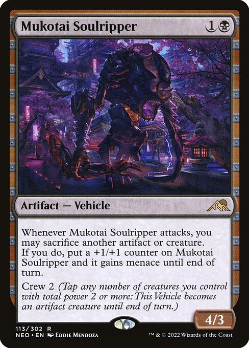 Mukotai Soulripper – Kamigawa: Neon Dynasty (NEO-113) Magic: The Gathering card Main image