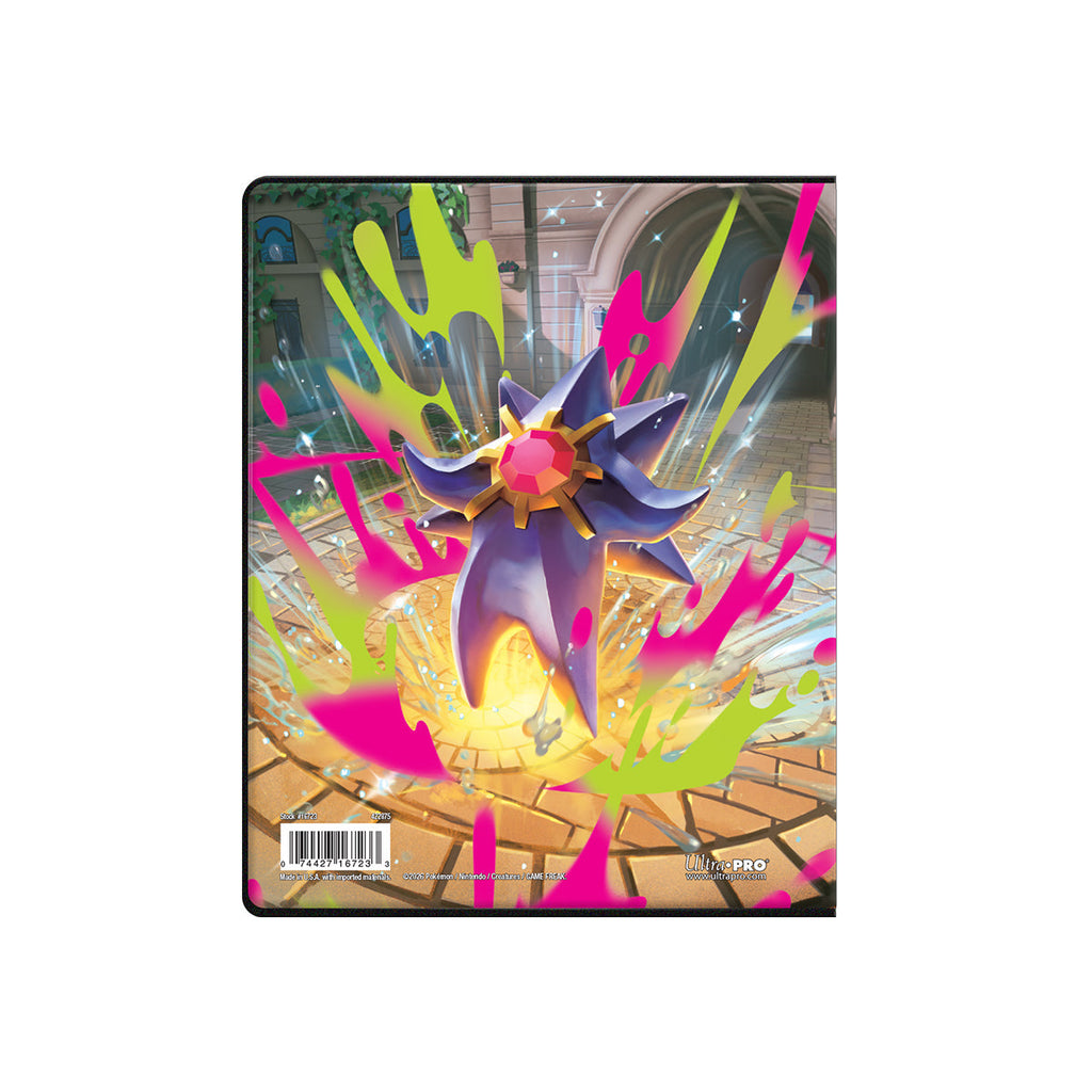 Achterkant van de Perfect Order 4-pocket portfolio met Mega Starmie