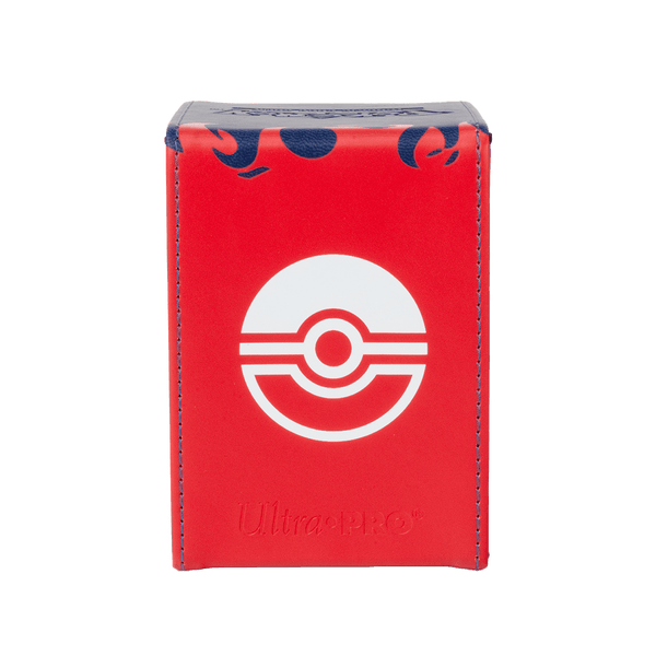 Ultra PRO Pokémon Mega Charizard X ALCOVE Flip Deck Box – vue arrière