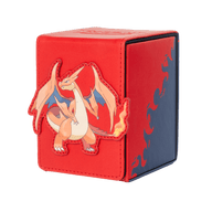 Ultra PRO Pokémon Mega Charizard Y ALCOVE Flip Deck Box – vue en angle
