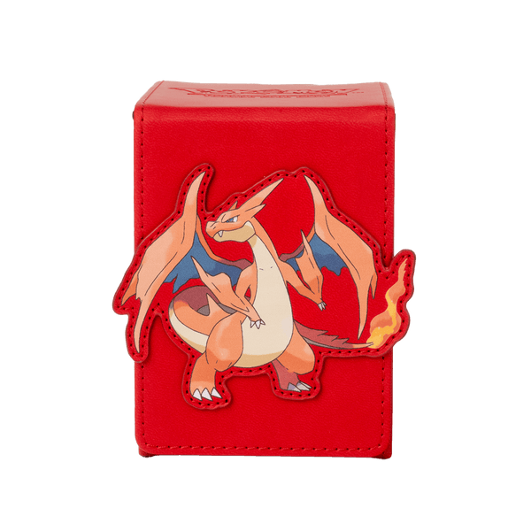 Ultra PRO Pokémon Mega Charizard Y ALCOVE Flip Deck Box – vue de face