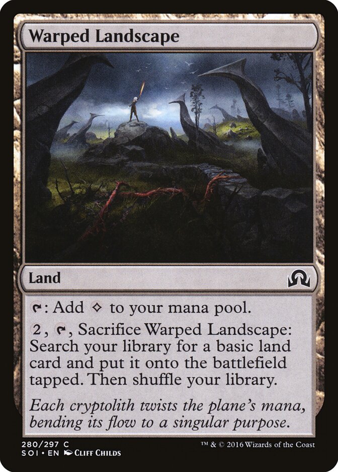 Warped Landscape - Shadows over Innistrad (Common) [SOI-280]