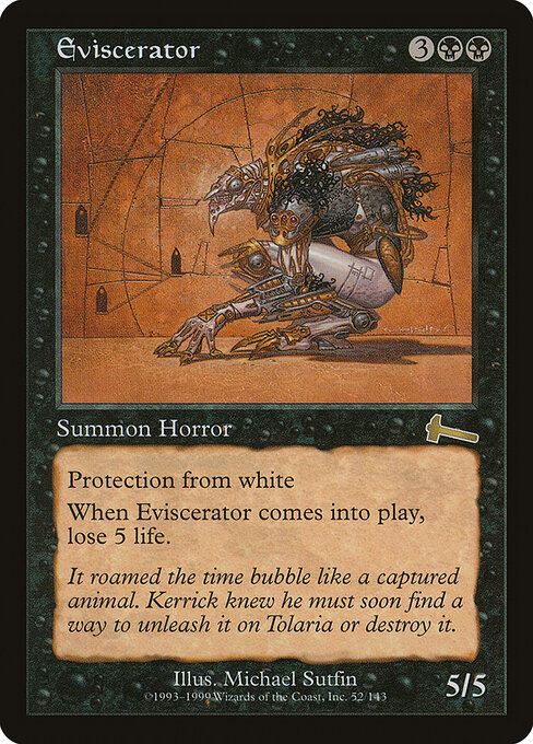 Eviscerator – Urza's Legacy (ULG-52) Magic: The Gathering card