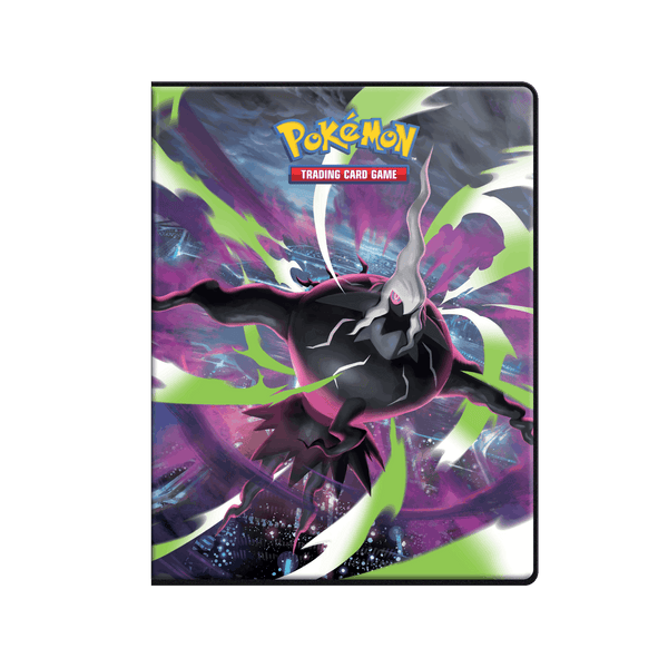 Ultra Pro Pokémon Pitch Black 9-Pocket Portfolio voorkant met Mega Darkrai