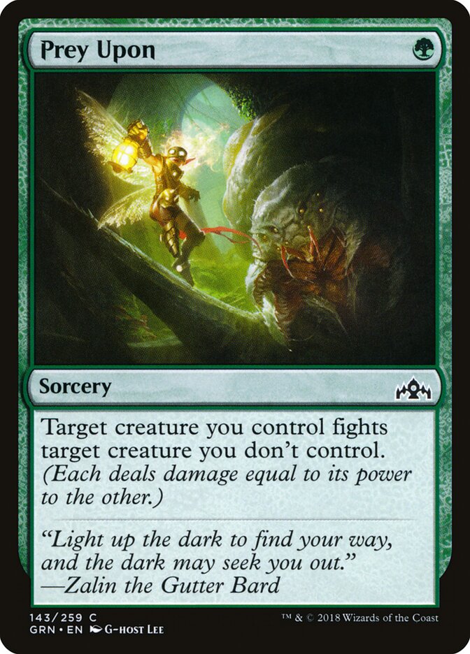 Prey Upon - Guilds of Ravnica (Common) [GRN-143] Hauptbild