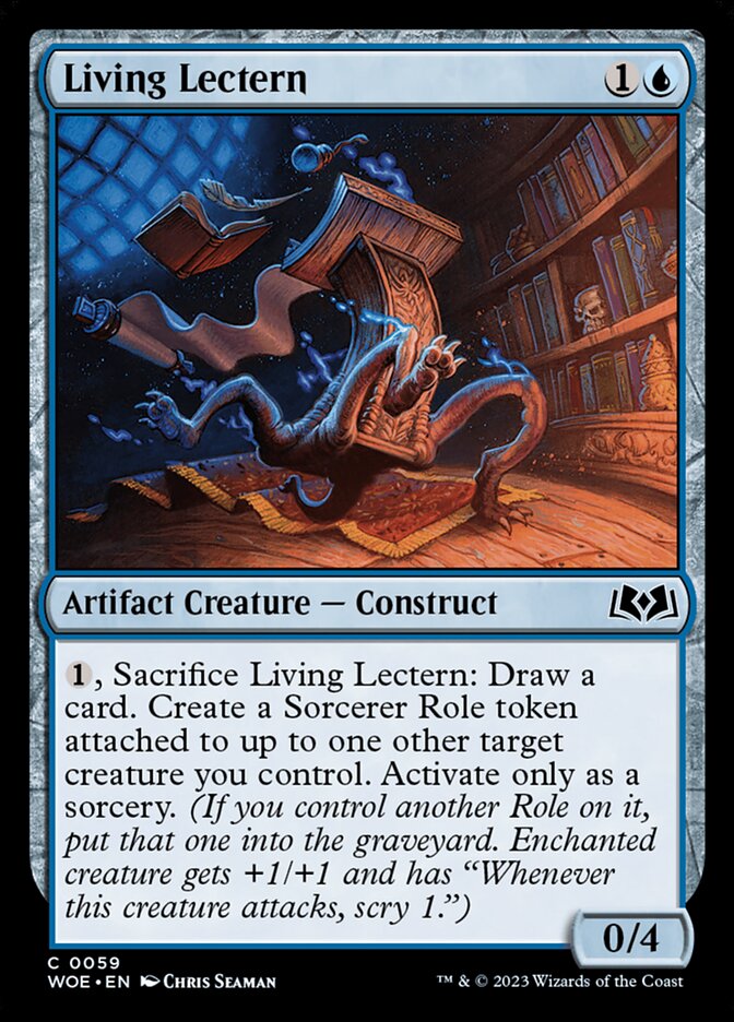 Living Lectern - Wilds of Eldraine (Common) [WOE-59]