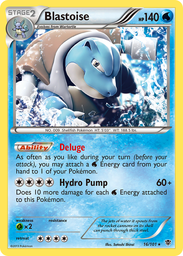 Blastoise – Plasma Blast 16 – Pokémon TCG single card