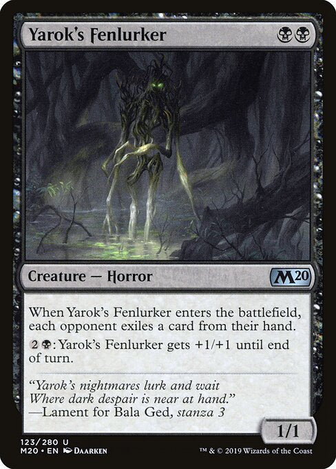 Yarok's Fenlurker – Core Set 2020 (M20-123) Magic: The Gathering card | LC-REM-20260804-15361524433228-16b122f8-fcd9-4b2a-92f6-f0ed7307ff58 Immagine principale del prodotto