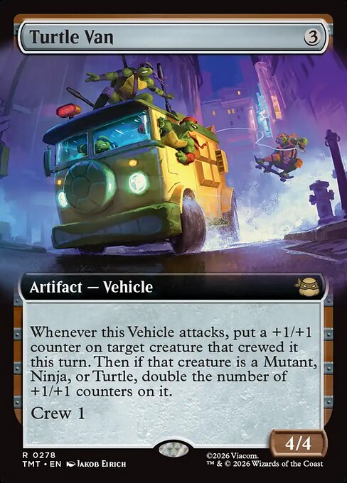 Turtle Van – Teenage Mutant Ninja Turtles (TMT-278) Magic: The Gathering card | LC-REM-20260804-15634919817548-16ceb9da-cf42-4202-a3ae-265f24532c04