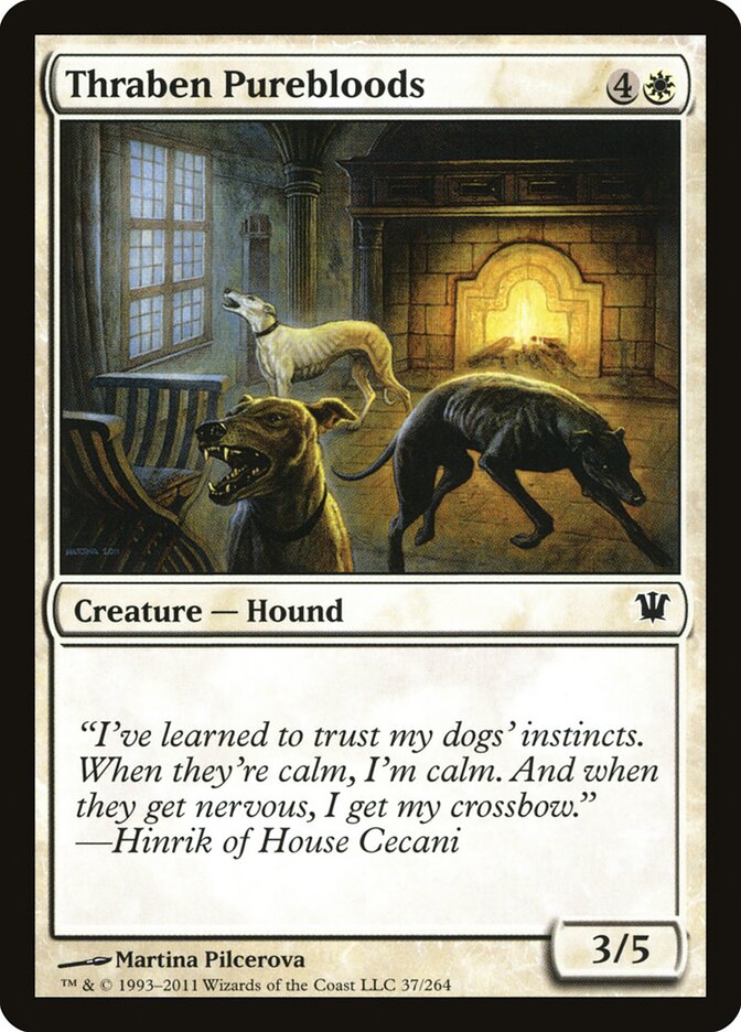 Thraben Purebloods - Innistrad (Common) [ISD-37] Image principale du produit