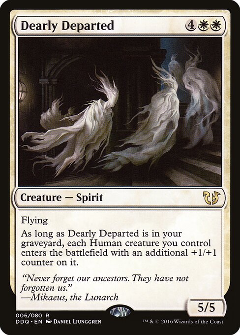 Dearly Departed – Duel Decks: Blessed vs. Cursed (DDQ-6) Magic: The Gathering card Immagine principale del prodotto
