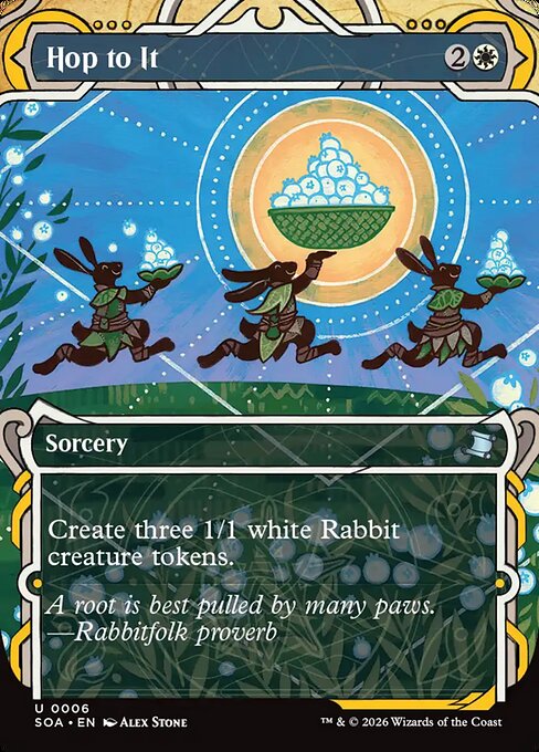 Hop to It – Secrets of Strixhaven Mystical Archive (SOA-6) Magic: The Gathering card | LC-REM-20260804-15765060682060-16fabbbf-e35b-468c-9aea-09aa6a388dee Main image